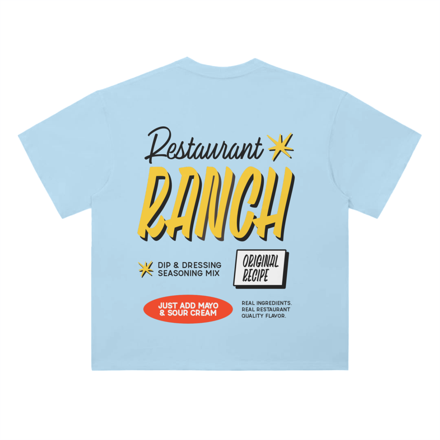Flagship Tee (Light Blue)