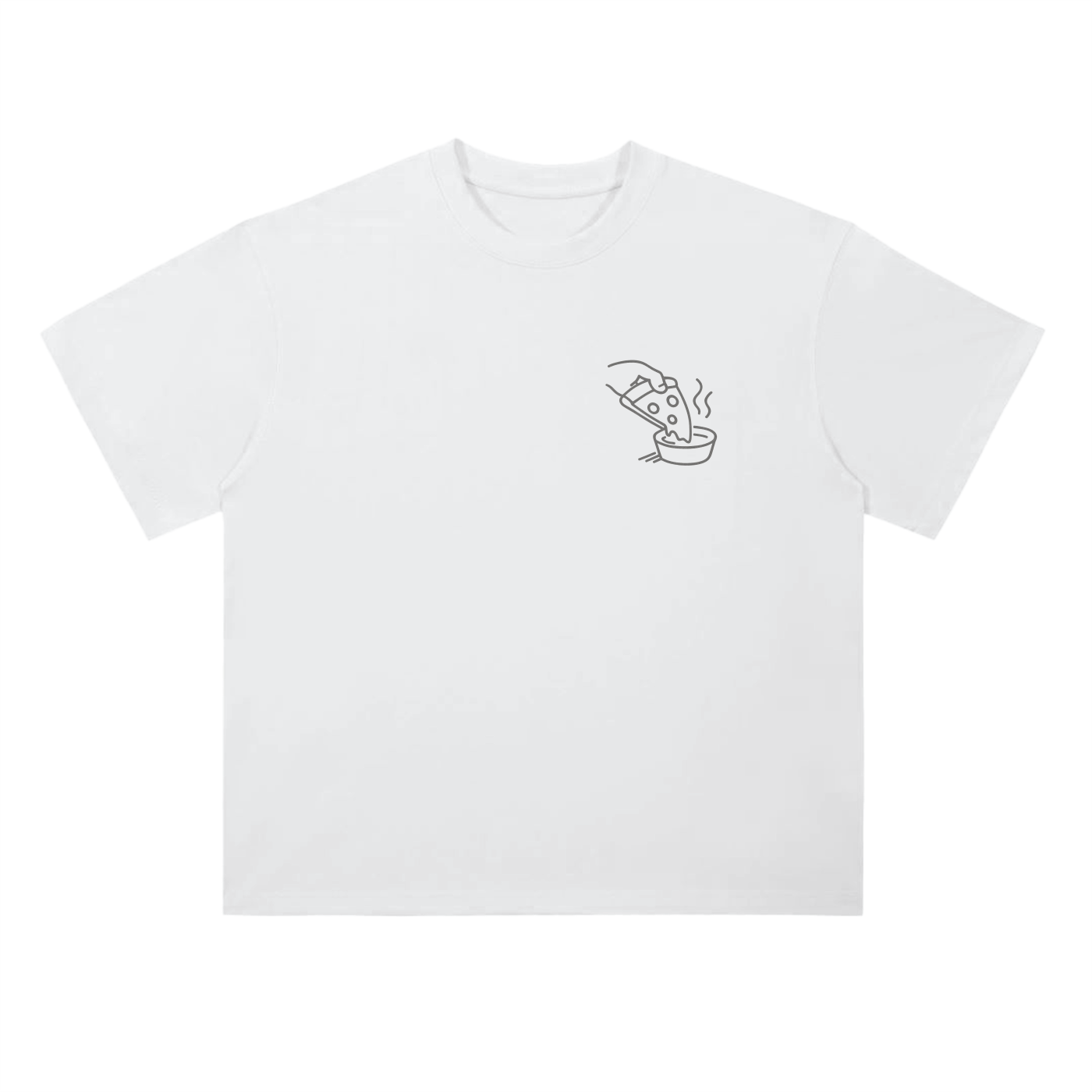 Pizza + Ranch Tee (White)