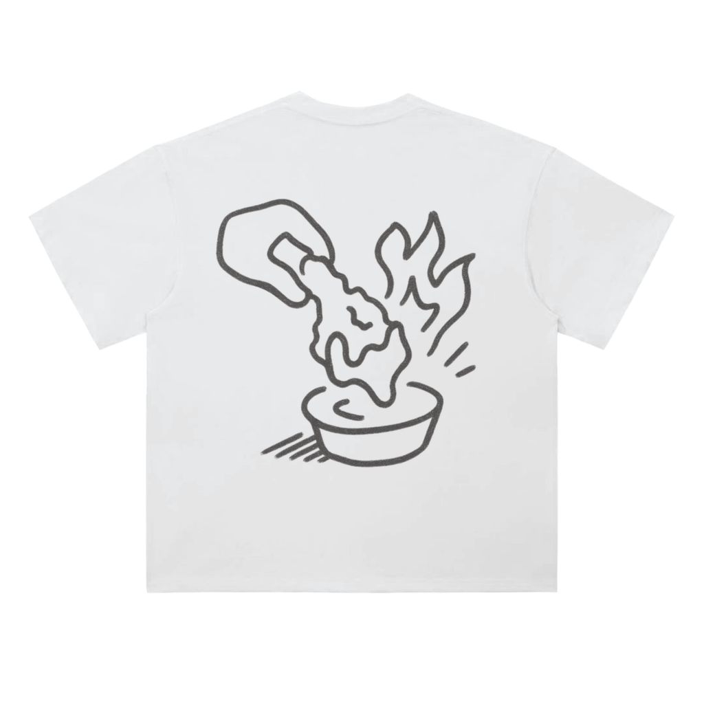 Wings + Ranch Tee (White)