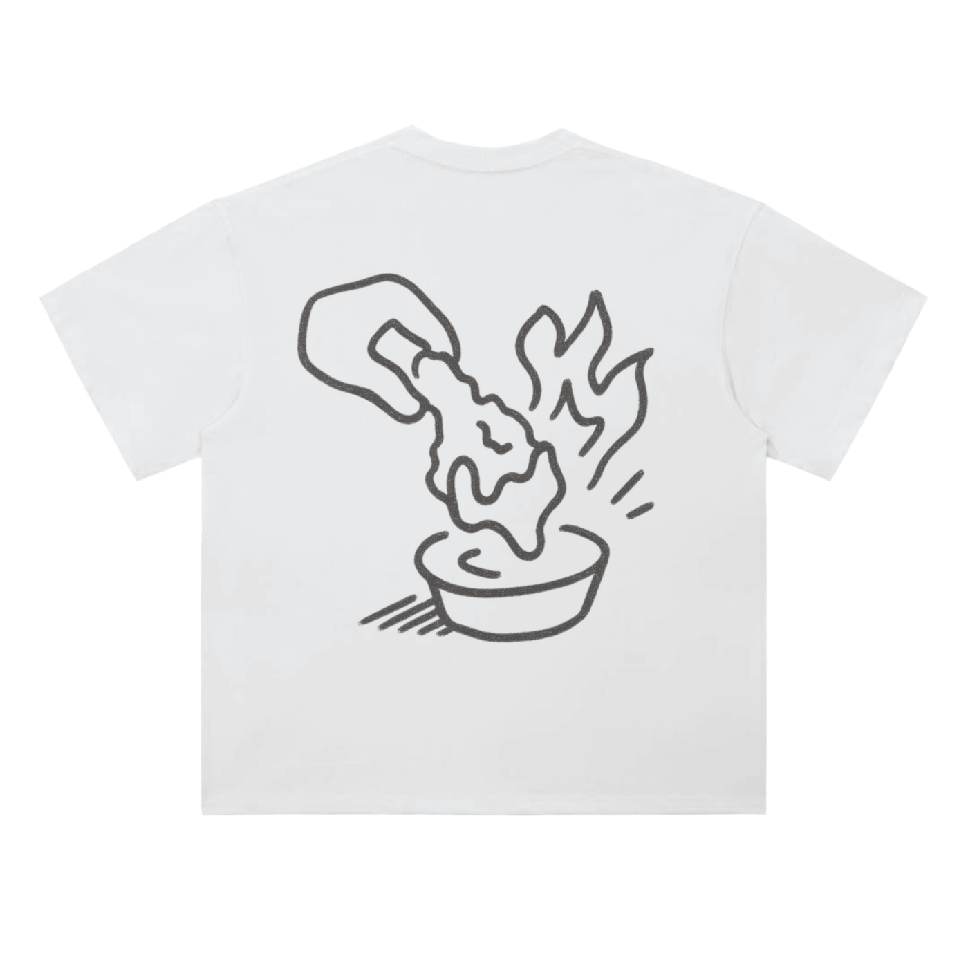 Wings + Ranch Tee (White)