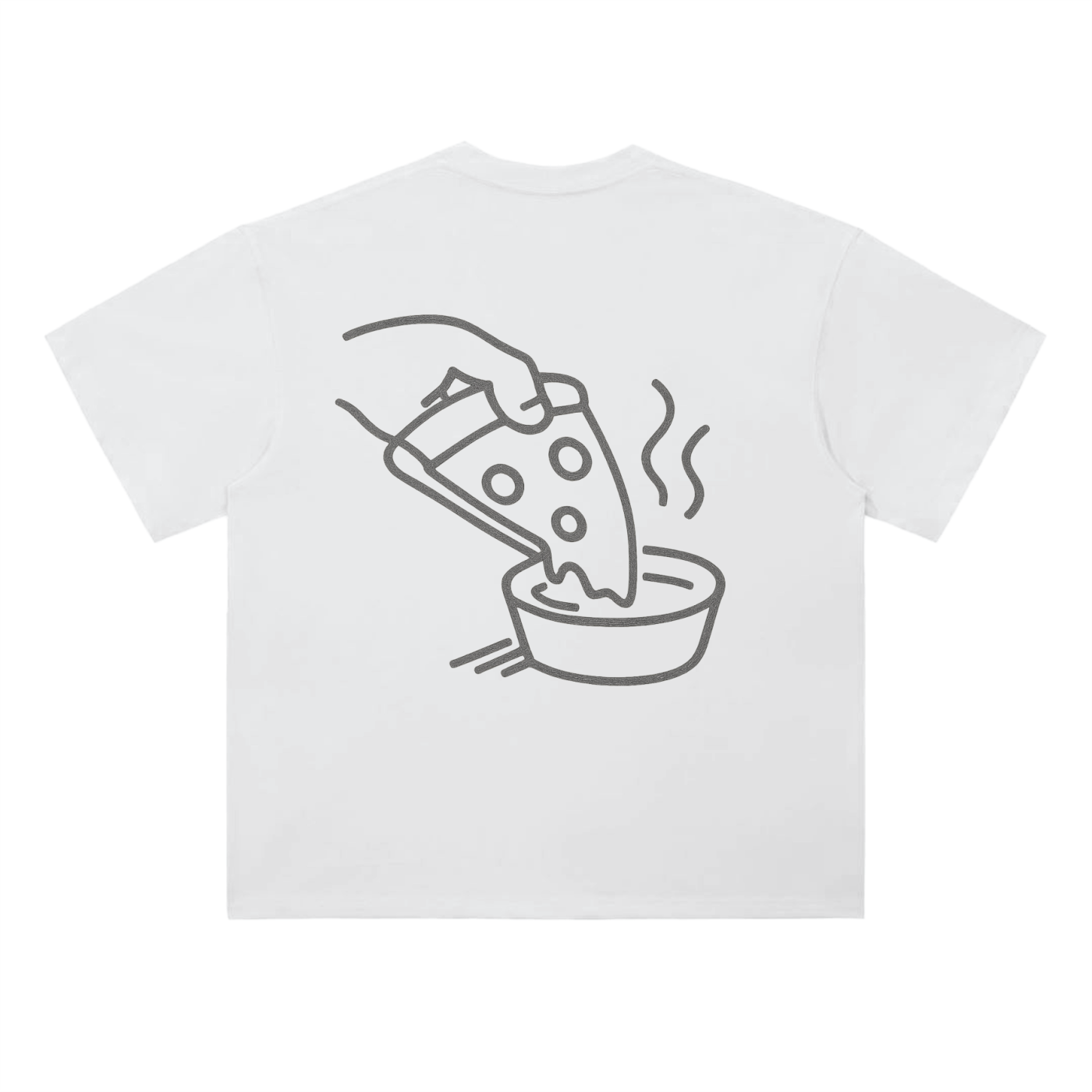 Pizza + Ranch Tee (White)